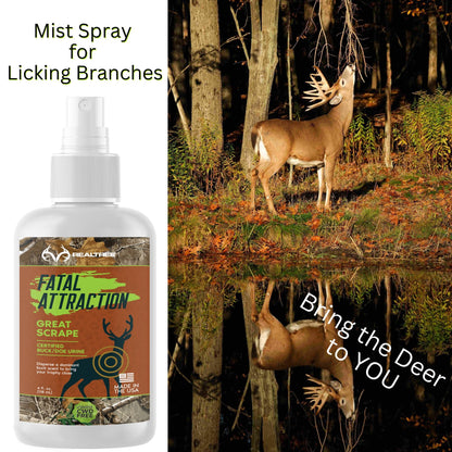 Zone Protects Deer Attractant; Realtree Fatal Attraction Deer Attractant Great Scrape