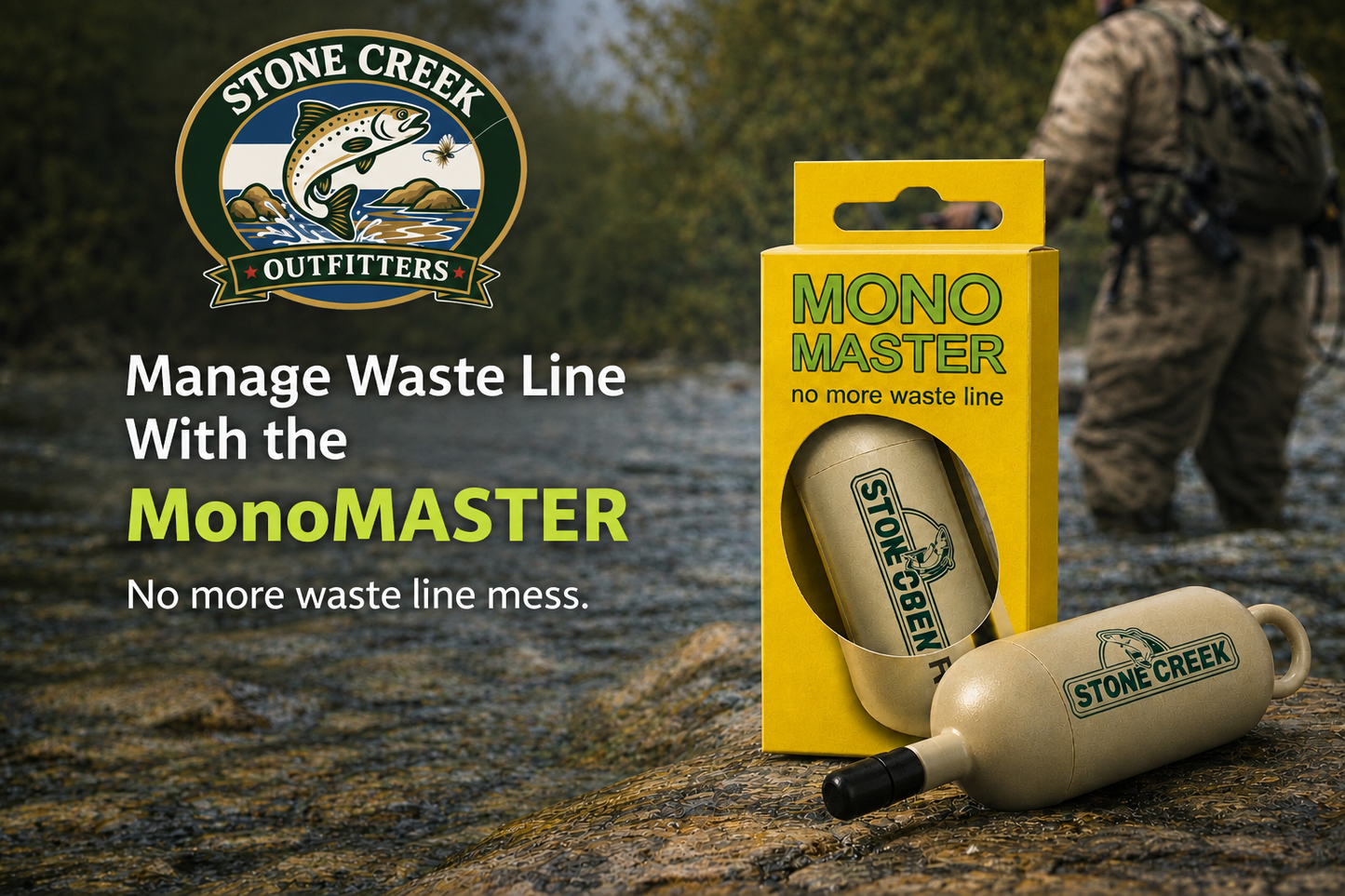 Stone Creek MonoMaster - Waste Line Holder