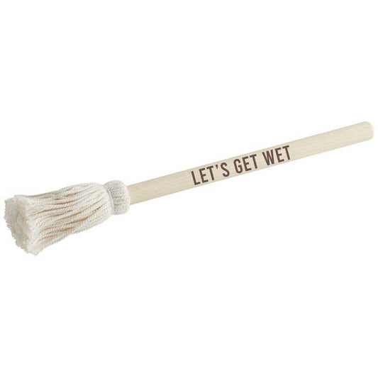 Grill Your Ass Off Mop Brush Let's Get Wet
