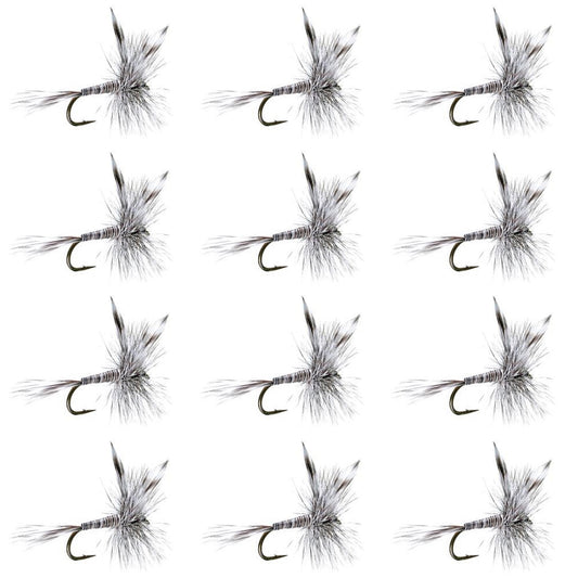 The Fly Fishing Place Mosquito Classic Trout Dry Fly - 12 Flies Size 20