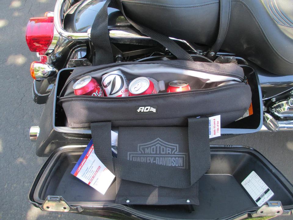 AO Coolers - Canvas Series Motorcycle Saddle Bag Cooler (18 Pack)