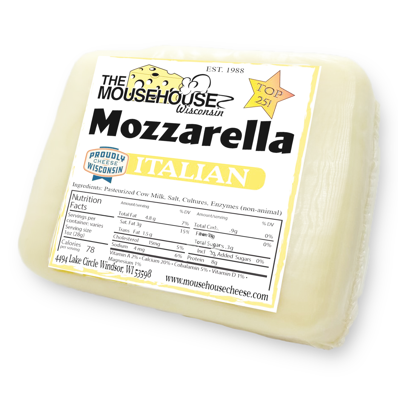 Mousehouse Cheesehaus Mozzarella