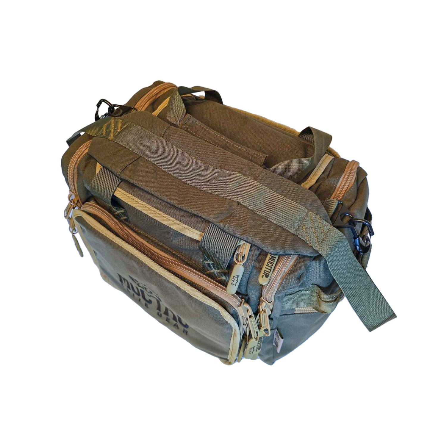 MUCITUP MUCTAC Elite Range Bag 15x10x11 Tactical Gear Organizer w/ MOLLE Panel