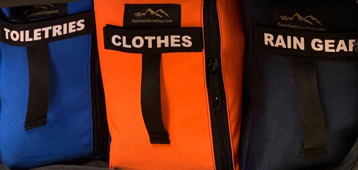 Overland Gear Guy Headliner Shelf Storage Divider Bags 7" for Jayco - Entegra