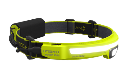 Liteband PRO 2500 Lumen PureHD™ Multi-Beam Rechargeable Headlamp