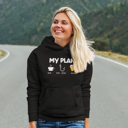 Outdoorzees My Fishing Plan Unisex Hoodie