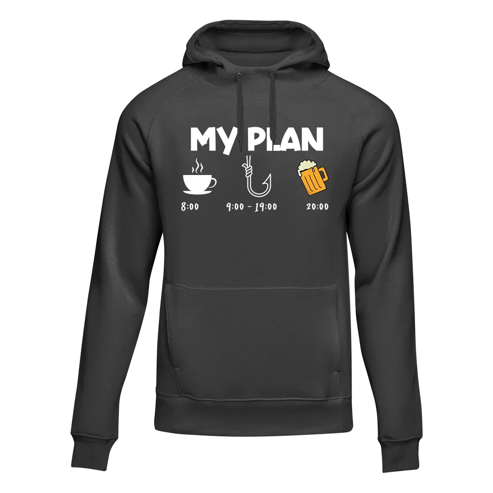 Outdoorzees My Fishing Plan Unisex Hoodie