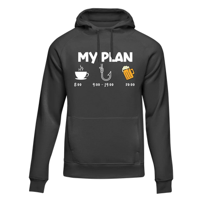 Outdoorzees My Fishing Plan Unisex Hoodie