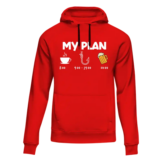 Outdoorzees My Fishing Plan Unisex Hoodie