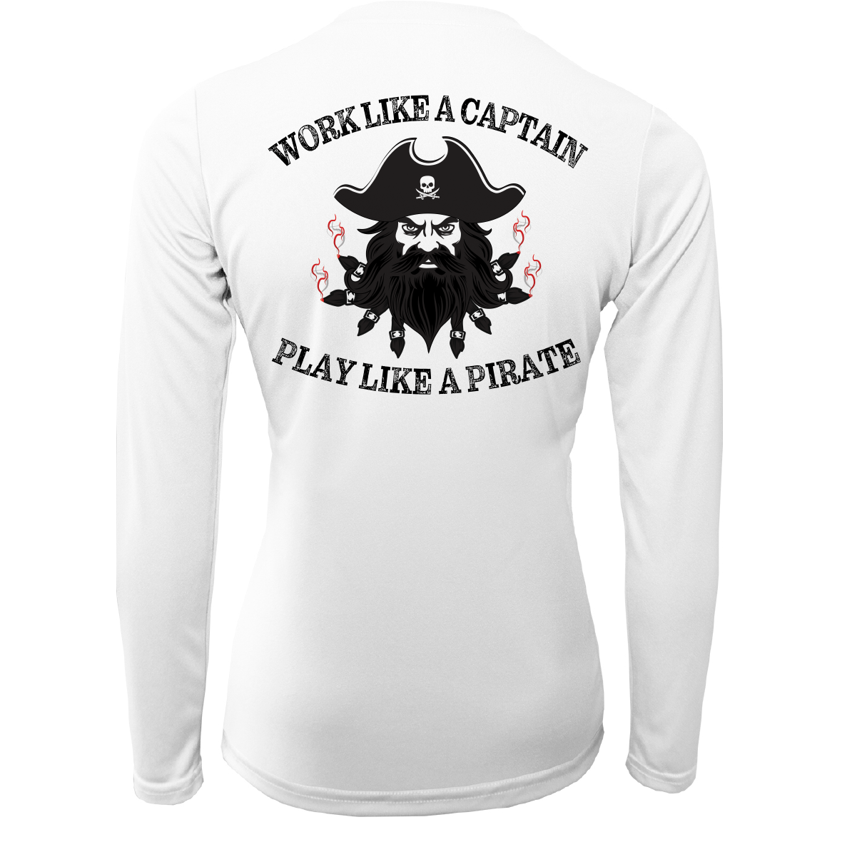 Saltwater Born Blackbeard Women's Long Sleeve UPF50+ Dry-Fit Shirt