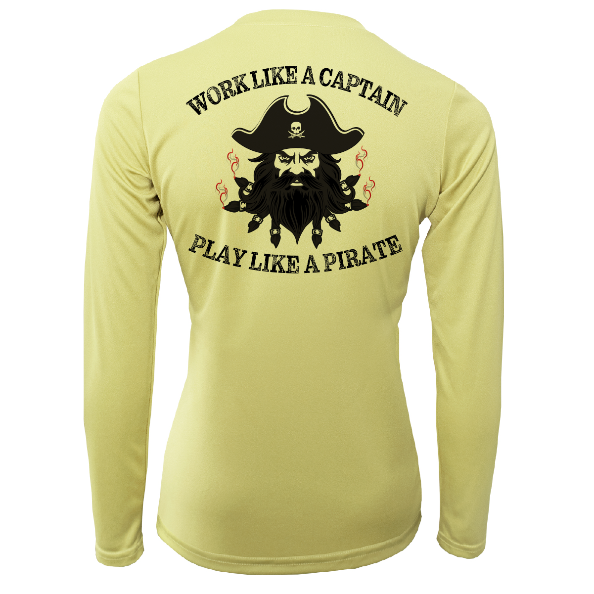 Saltwater Born Blackbeard Women's Long Sleeve UPF50+ Dry-Fit Shirt