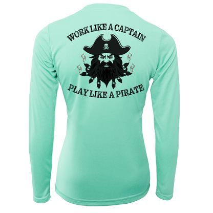 Saltwater Born Blackbeard Women's Long Sleeve UPF50+ Dry-Fit Shirt