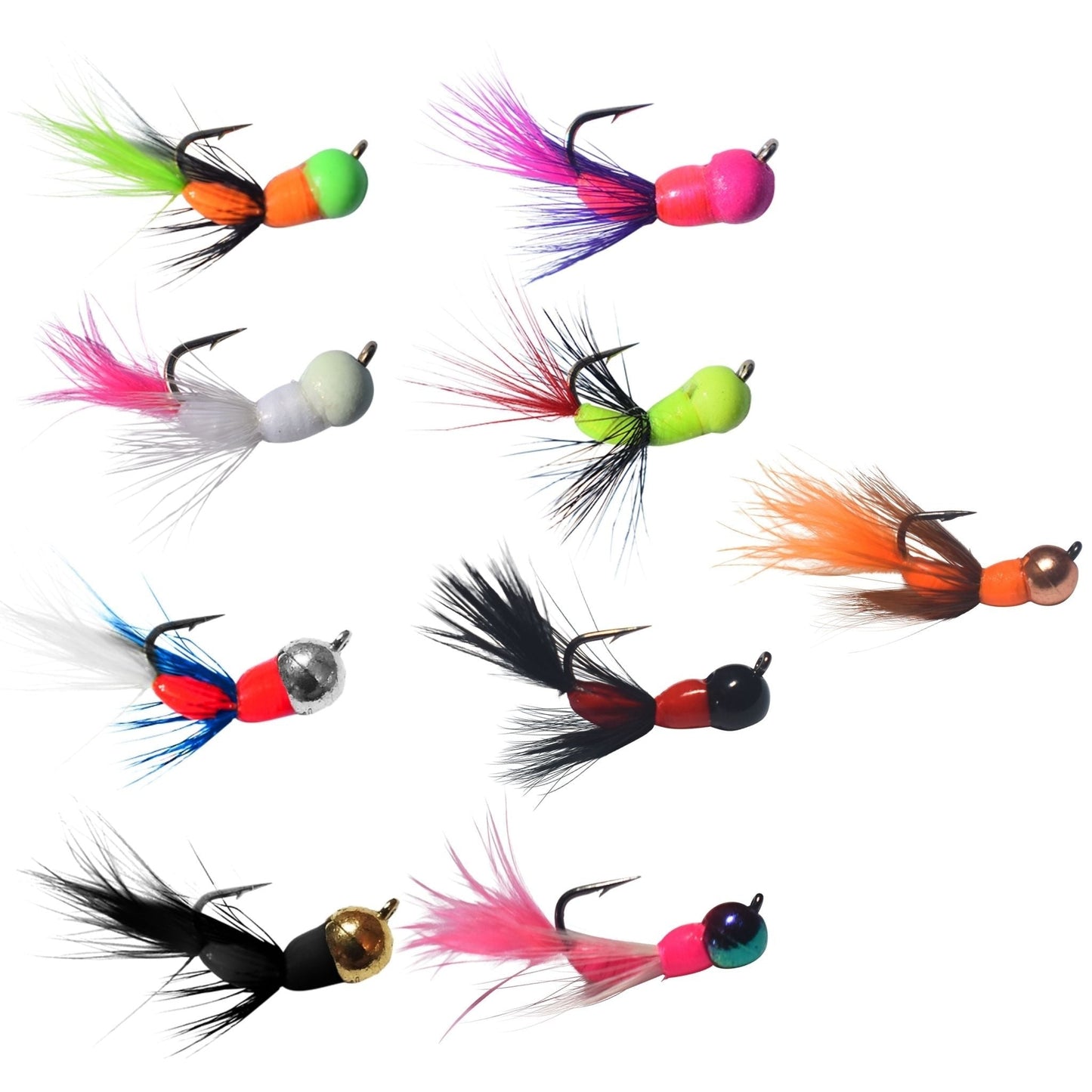 Kenders - 9 Pack - Akua Jig Tungsten Series Flare