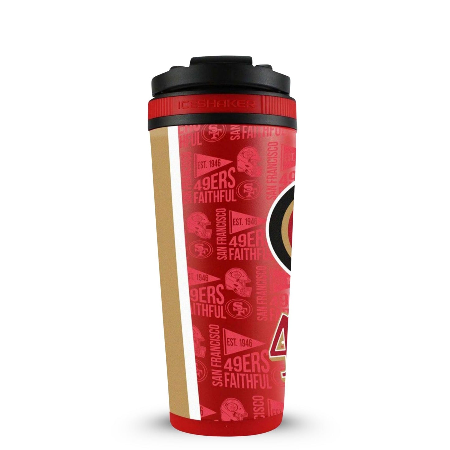 Officially Licensed San Francisco 49ers 4D Ice Shaker