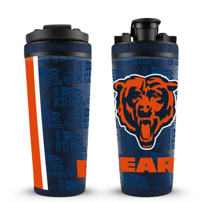 Officially Licensed Chicago Bears 26oz Ice Shaker