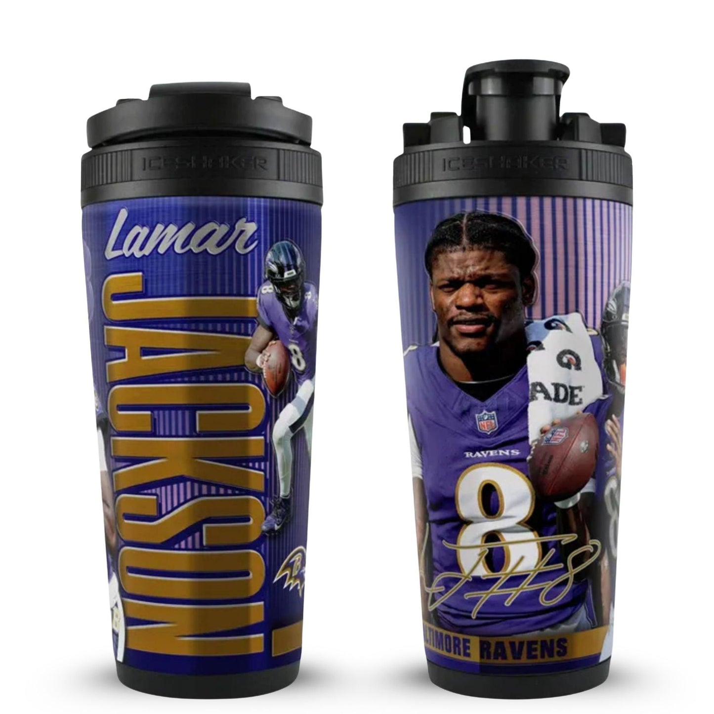 Officially Licensed Baltimore Ravens 26oz Ice Shaker