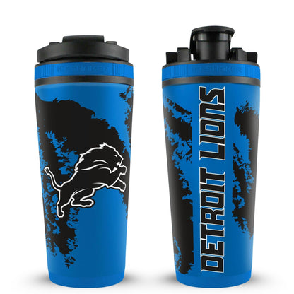 Officially Licensed Detroit Lions 26oz Ice Shaker