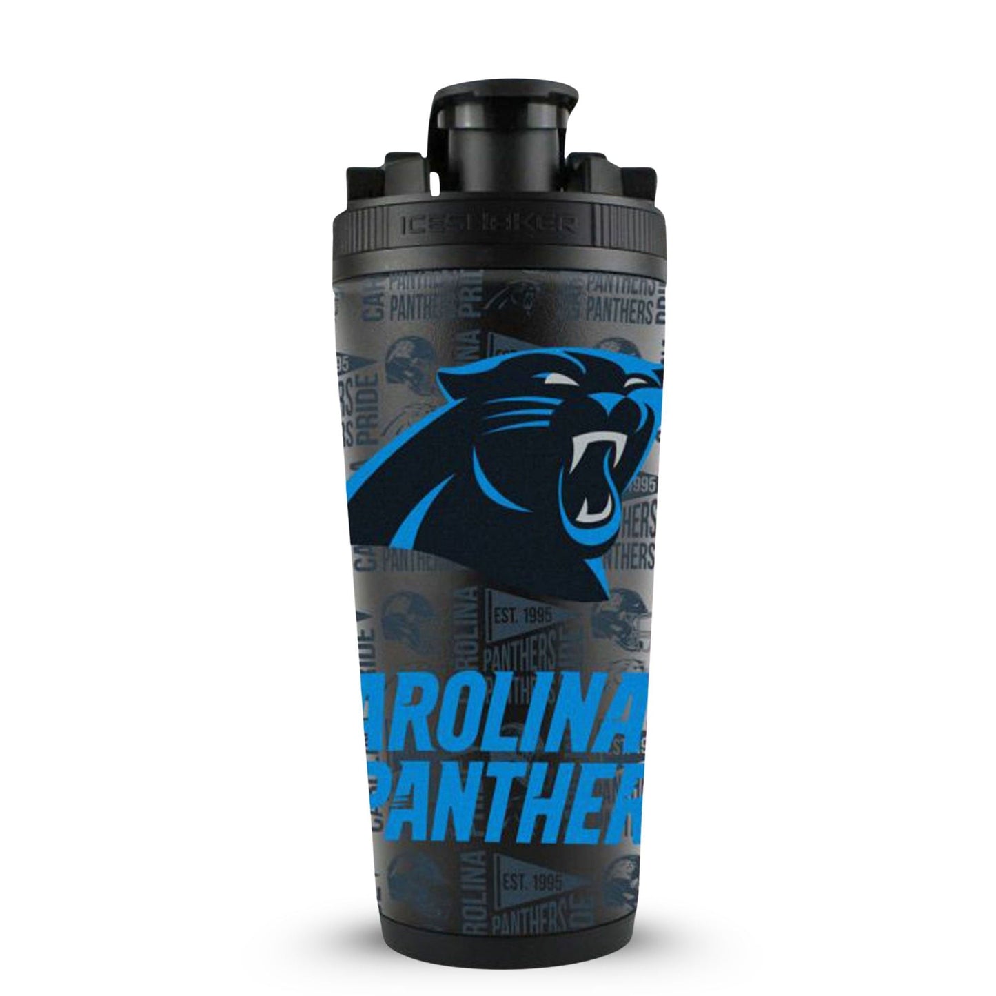 Officially Licensed Carolina Panthers 26oz Ice Shaker