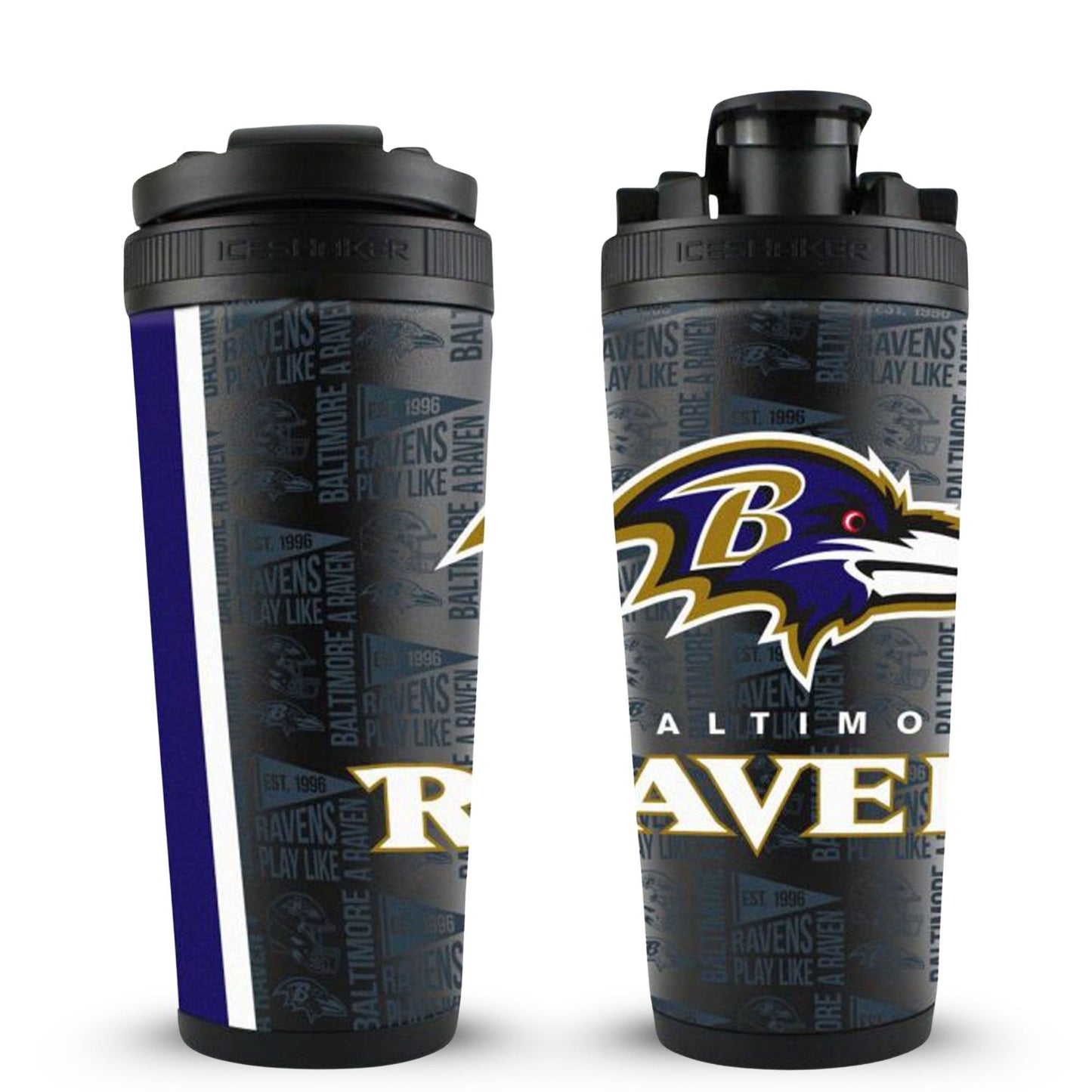 Officially Licensed Baltimore Ravens 26oz Ice Shaker