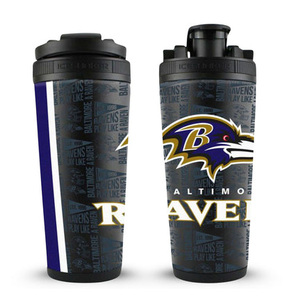 Officially Licensed Baltimore Ravens 26oz Ice Shaker