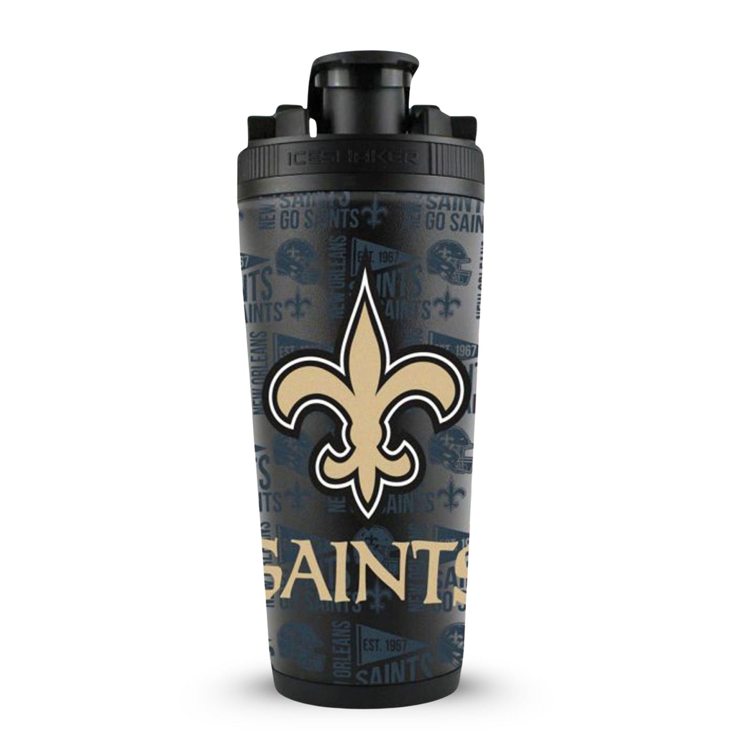 Officially Licensed New Orleans Saints 4D Ice Shaker