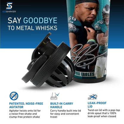 Officially Licensed Philadelphia Eagles 26oz Ice Shaker