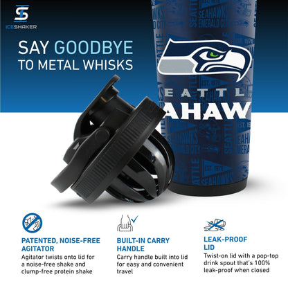 Officially Licensed Seattle Seahawks 4D Ice Shaker