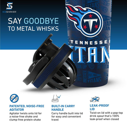 Officially Licensed Tennessee Titans 4D Ice Shaker