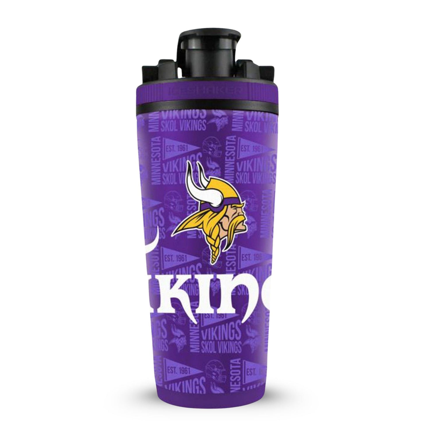 Officially Licensed Minnesota Vikings 4D Ice Shaker