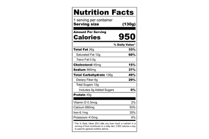 Foundation Outdoors Chicken Pasta Primavera Meal