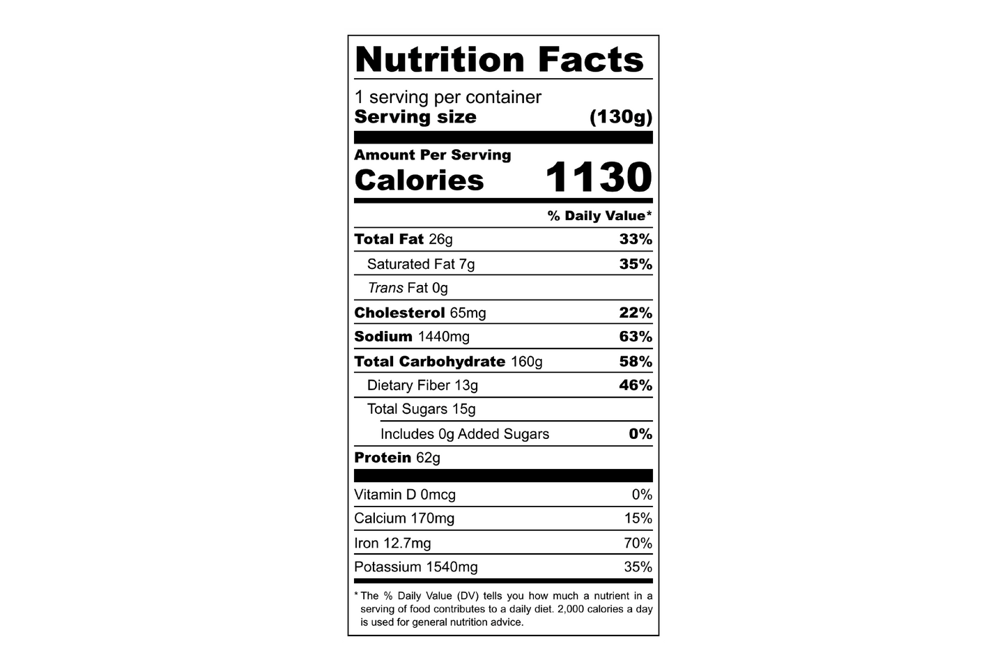 Foundation Outdoors Spaghetti with Meat Sauce Meal