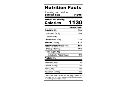 Foundation Outdoors Spaghetti with Meat Sauce Meal
