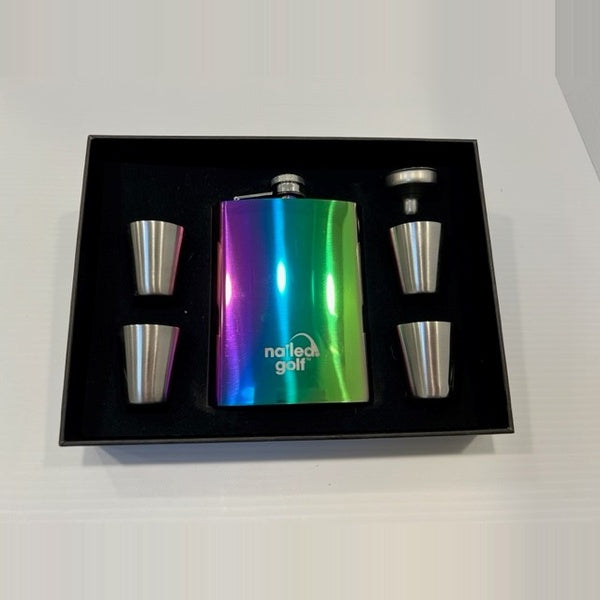 Nailed Golf Birdie Juice Flask Set