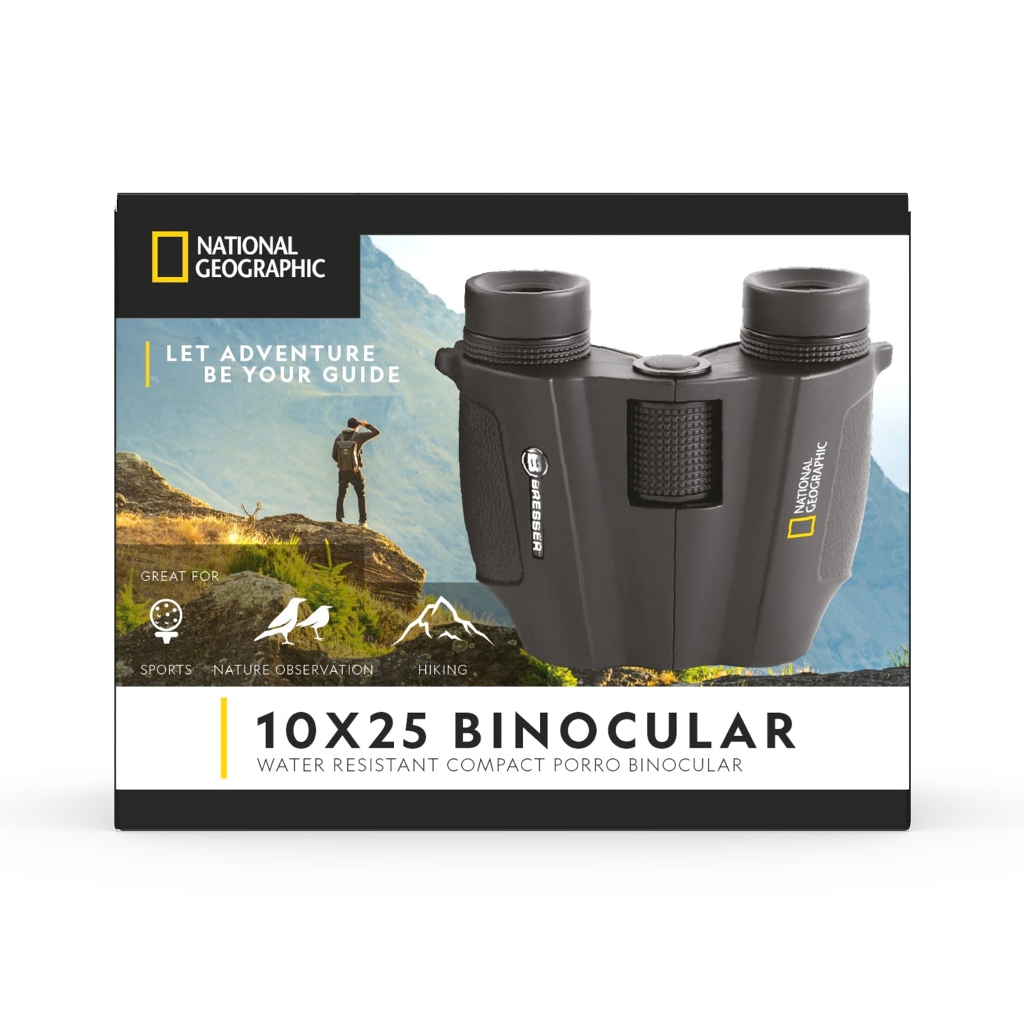 Explore Scientific 10x25 Compact Binoculars
