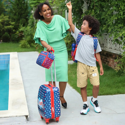 Nautica Kids Adventure 18" Carry-on Suitcase and Kits