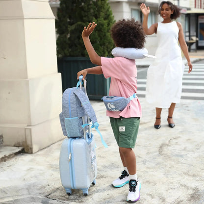 Nautica Kids Adventure 18" Carry-on Suitcase and Kits