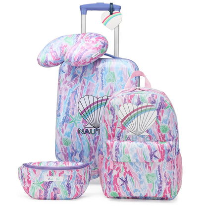 Nautica Kids Adventure 18" Carry-on Suitcase and Kits