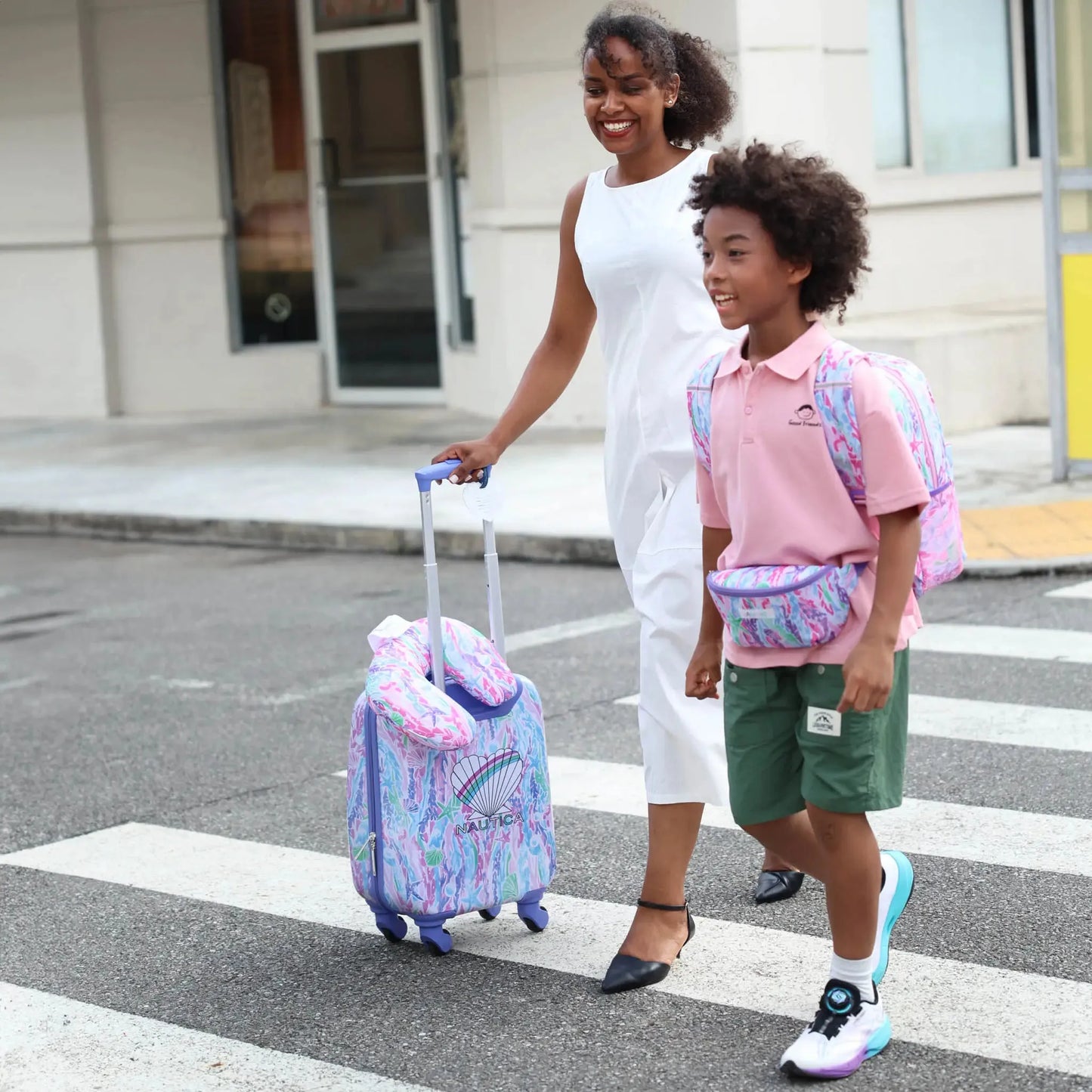 Nautica Kids Adventure 18" Carry-on Suitcase and Kits