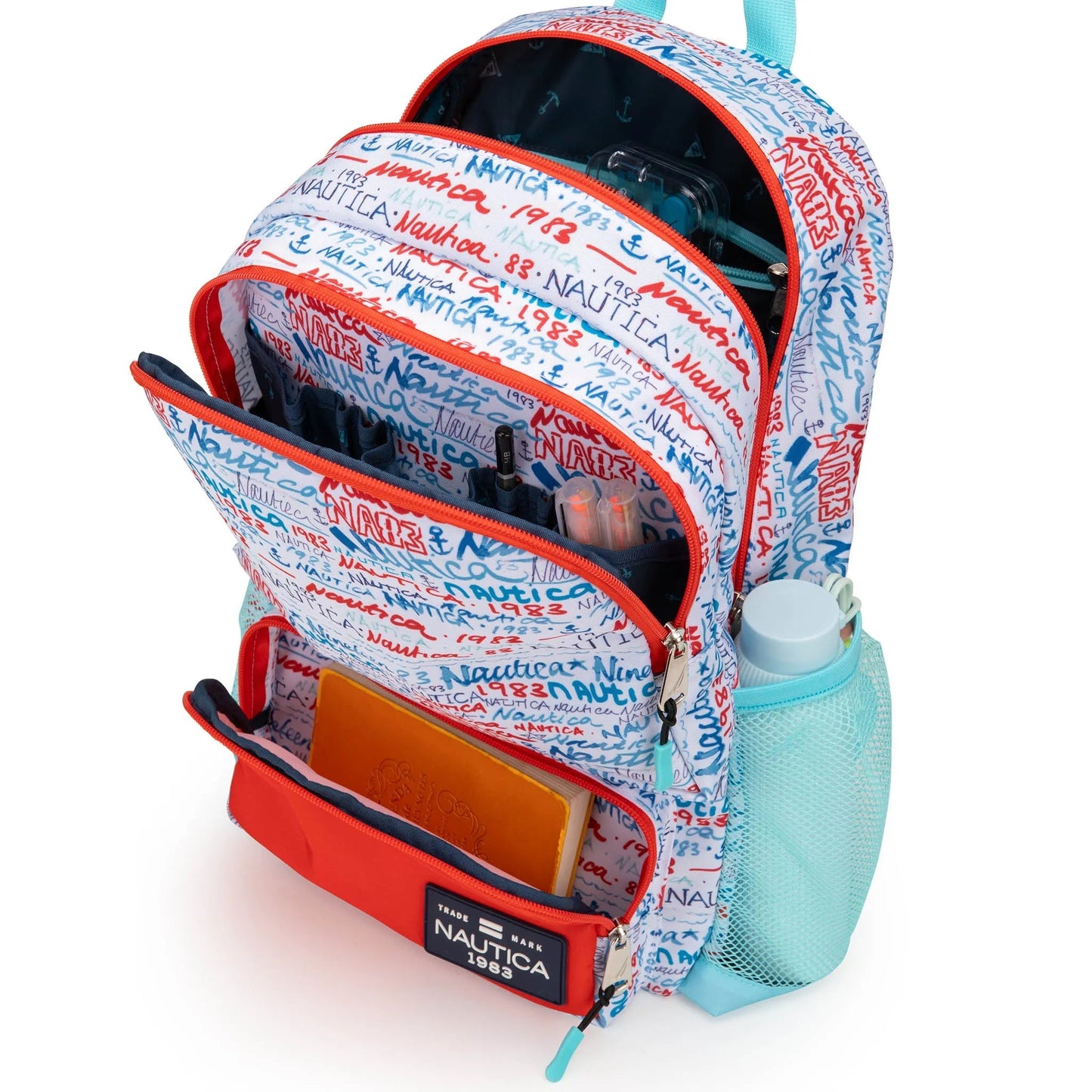 Nautica Kids Backpack for School | Graffiti | 16" Tall