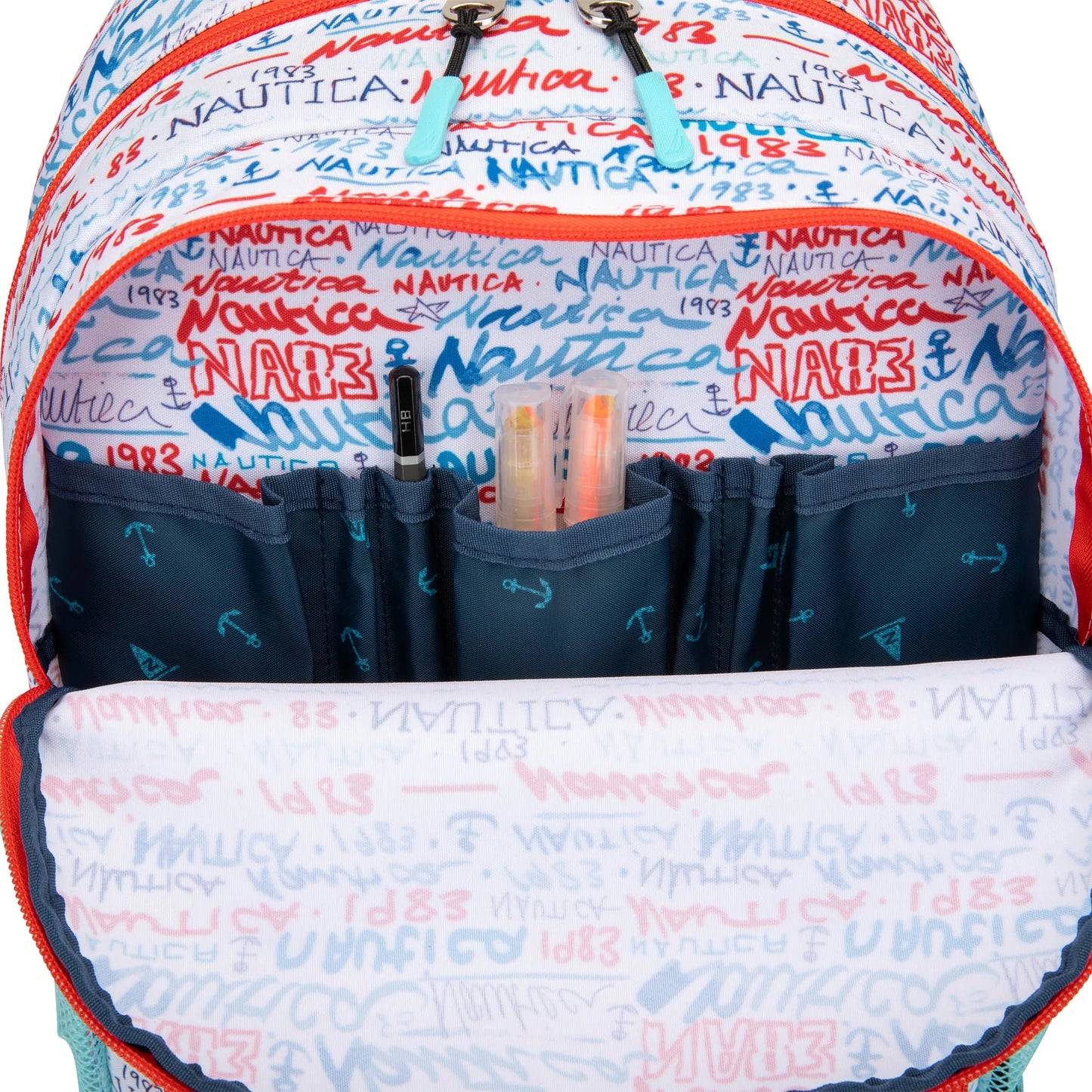 Nautica Kids Backpack for School | Graffiti | 16" Tall