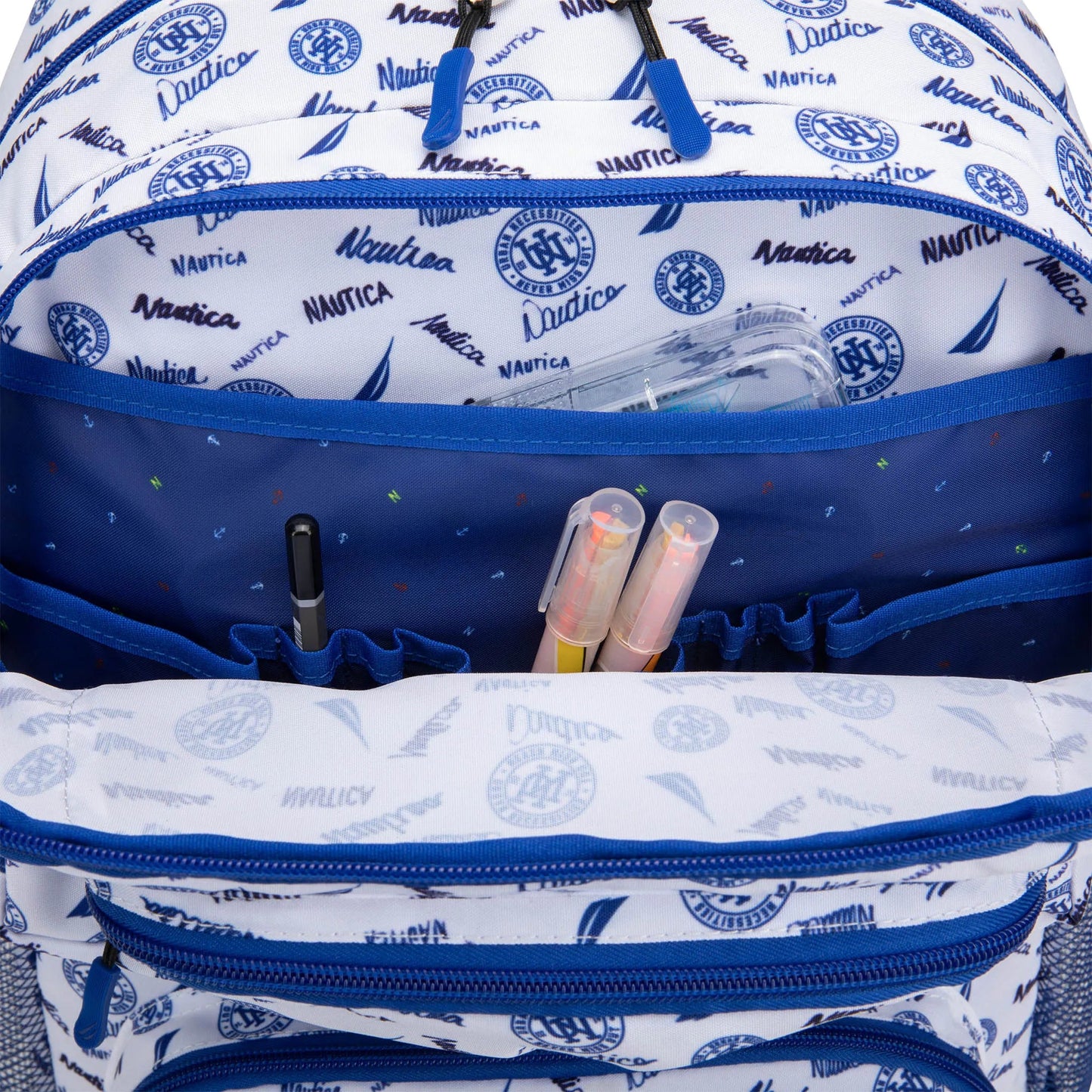 Nautica Kids Backpack for School | Varsity | 17" Tall