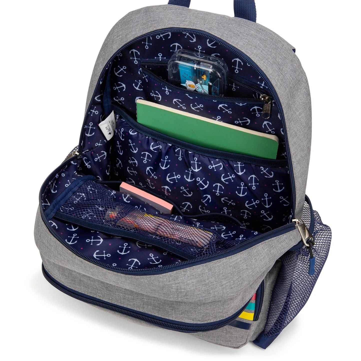 Nautica Kids Backpack for School | Hearts | 16" Tall
