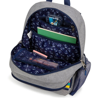 Nautica Kids Backpack for School | Hearts | 16" Tall