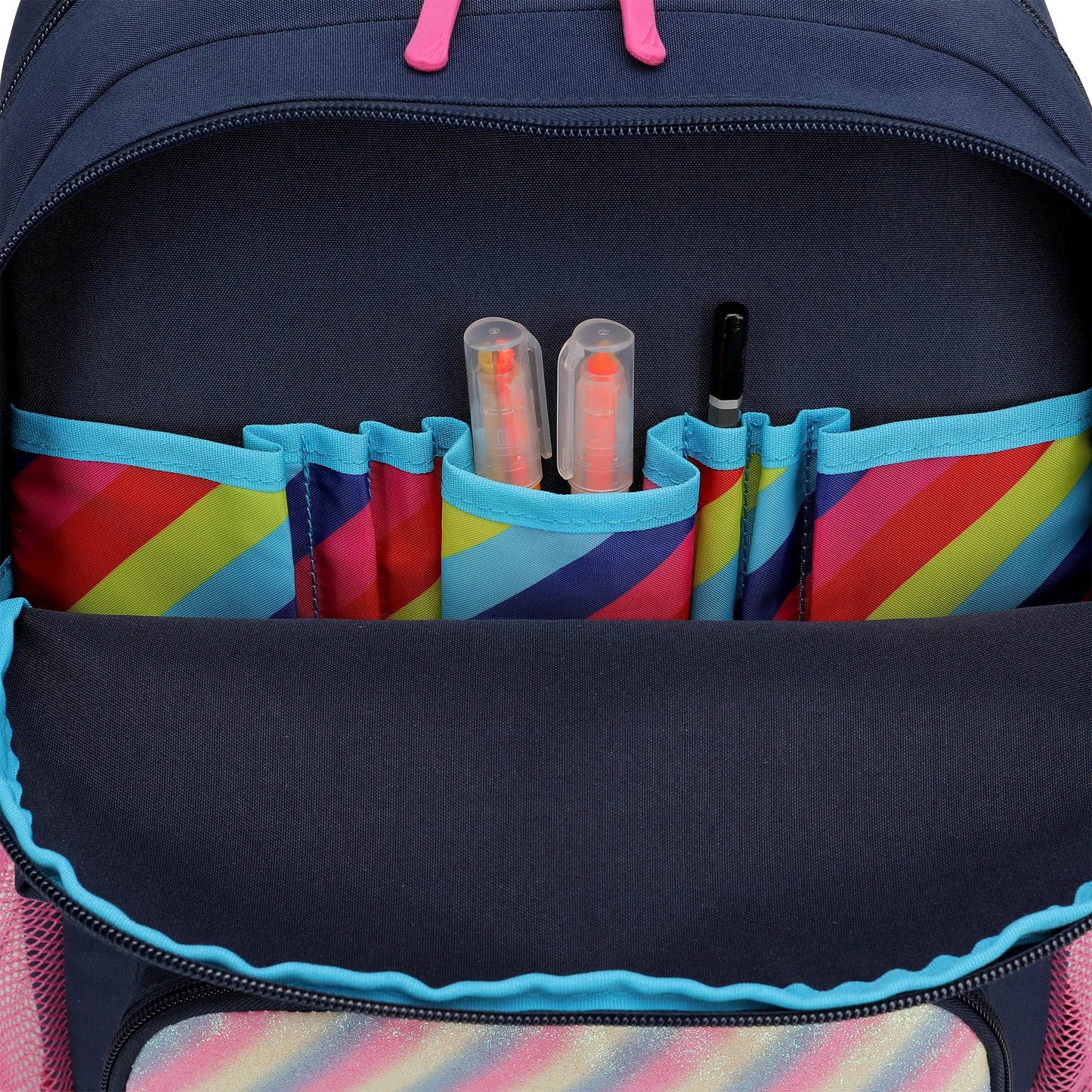 Nautica Kids Backpack for School | Retro Rainbow | 16" Tall