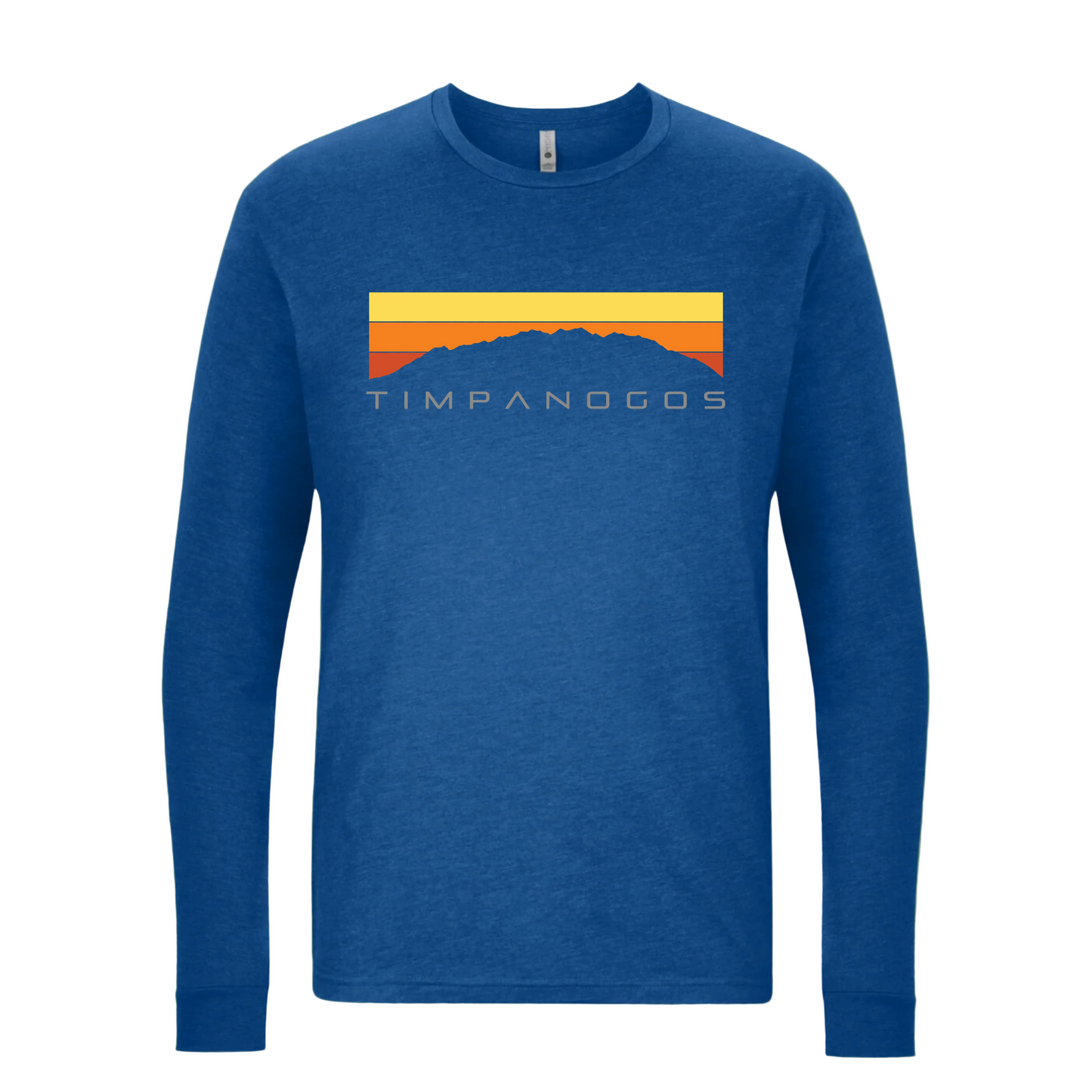Timpanogos Hiking Co. Retro Mountain Classic (warm) Long Sleeve T-Shirt