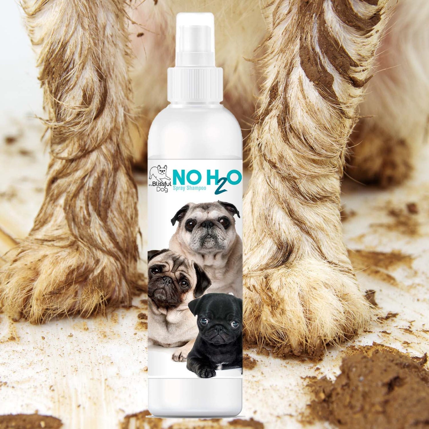 The Blissful Dog No H20 Spray Pet Shampoo