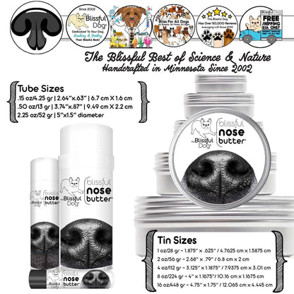 The Blissful Dog 1 Dog Nose Butter For All Dogs