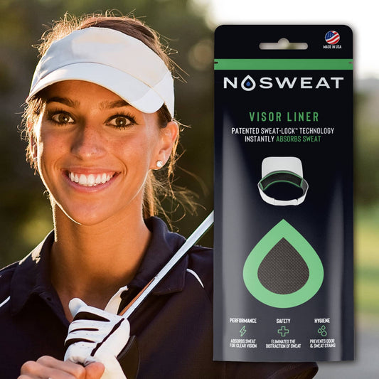 NoSweat Visor and Cap Sweat Liners