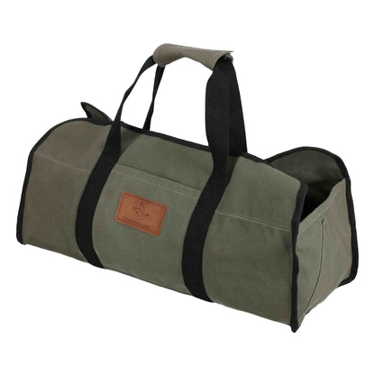 White Duck Outdoors - Tote Shape Canvas Firewood Log Carriers