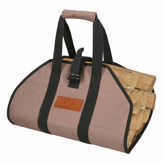 White Duck Outdoors - Diamond Shape Canvas Firewood Log Carriers